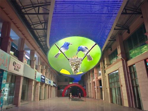 最新LED显示屏案例赏析：天幕屏/透明屏/球场屏……统统都有！