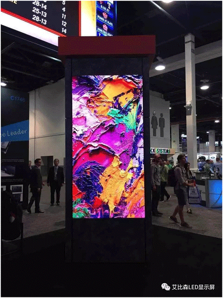 艾比森炫彩大屏 震撼亮相美国NAB Show 艾比森炫彩大屏 震撼亮相美国NAB Show