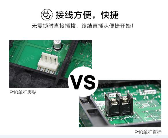 表贴渗入户外大屏领域 P10单红表贴产品顺势走红