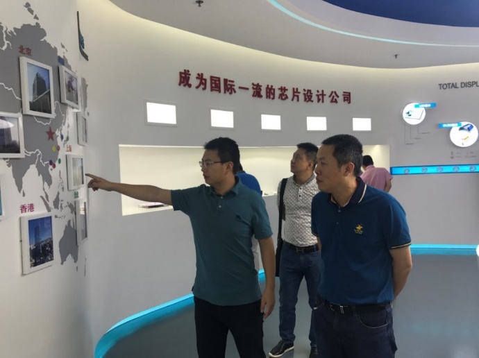 深化友谊 共赢共进！——强力巨彩董事长朱志强一行到访集创北方