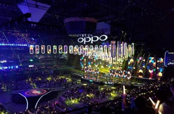 壹品光电 | LED透明屏点燃OPPO年中盛典
