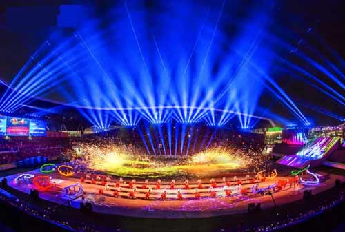 2018年性价比最高的省运会开幕式