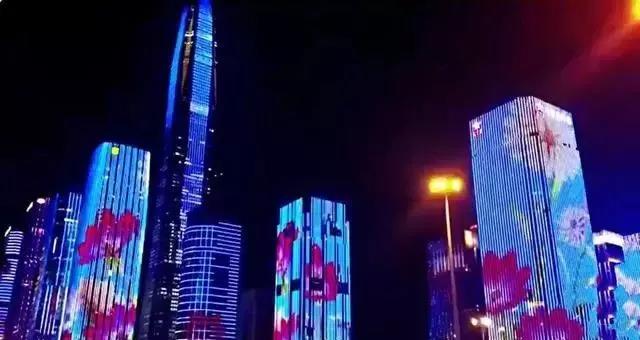 深圳40周年“灯光秀”刷爆朋友圈！比灯光更“燃“的是LED屏人眼中无限商机
