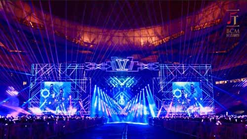 张杰鸟巢演唱会 一场九千万人的狂欢