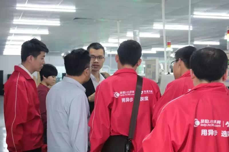 慧聪LED显示屏行业十佳品牌专场采购团第二天行程—实地走访考察年度十佳品牌企业