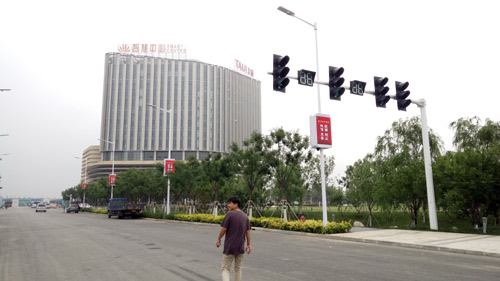 天津成为国内最大量使用Led灯杆屏的城市