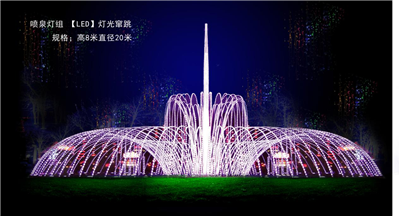 期待！敦化2018国际冰雪灯光节采用LED光雕技术