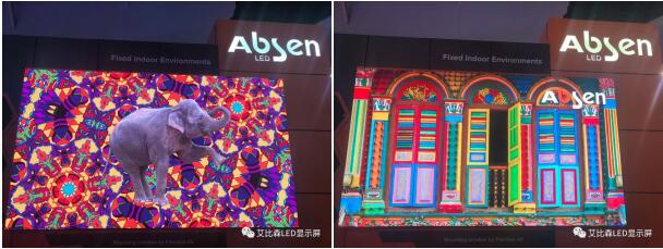 InfoComm USA！艾比森用光和色彩点亮全场