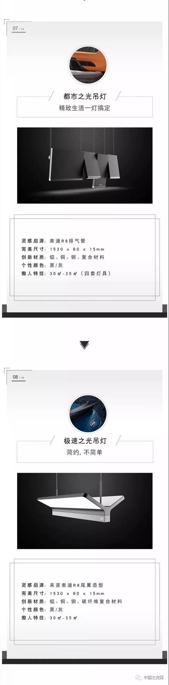 奥迪卖LED灯?看看光学研发部创意灯具展 奥迪卖LED灯?看看光学研发部创意灯具展