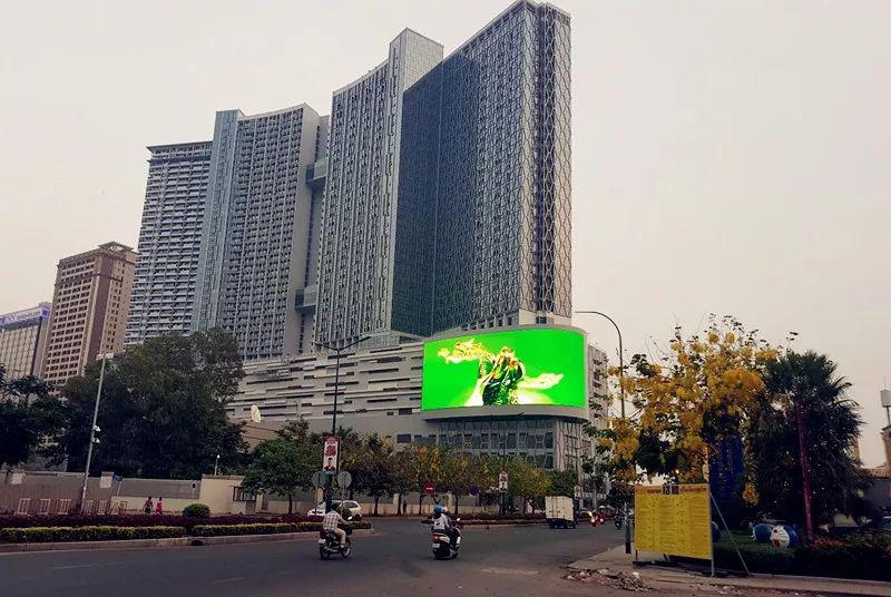 艾比森再下一城 为“东方巴黎”打造最大LED户外屏！