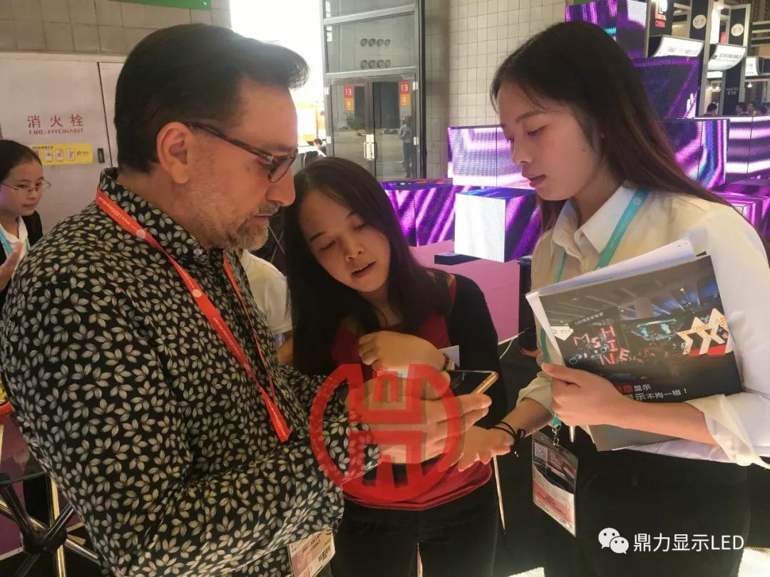 鼎力显示 “三足鼎立，逐鹿世界 ” LED CHINA 2018·上海国际LED展盛会