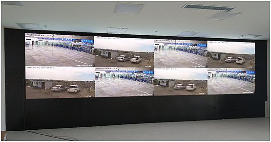 齐普光电C-Pad系列小间距显示屏助力西部大型安防项目