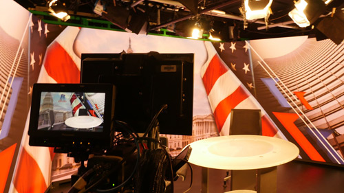 联建光电8K小间距进驻美国知名电视台