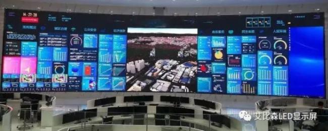 艾比森 | 深度解读全球最大智慧城市小间距LED显示系统