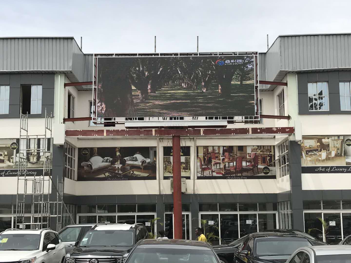 尼日利亚再添经典案例，鑫彩晨一直在路上！