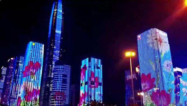 深圳灯光秀今晚上演！150万盏灯、43栋楼宇点亮夜空，最佳观秀地点在这里