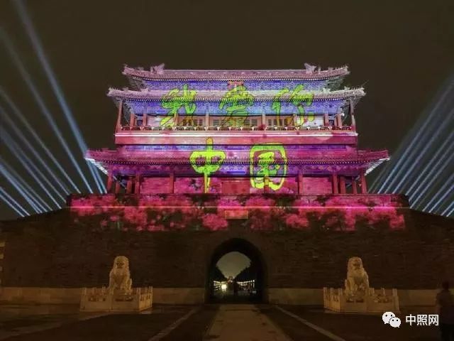 向祖国深情告白 全国“我爱你中国”灯光秀大合集