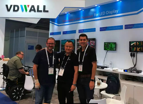 唯奥视讯亮相美国InfoComm展 LVP609 4K处理器样机首日悉数售罄