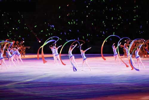 2018年性价比最高的省运会开幕式