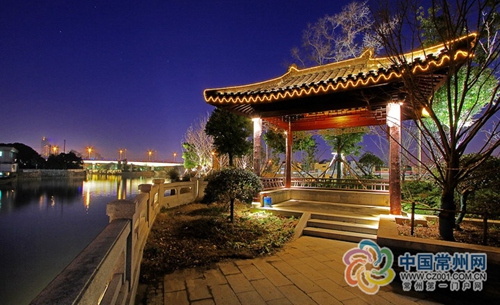 常州大运河照明工程完成 千年大运河首次亮灯 常州大运河照明工程完成 千年大运河首次亮灯