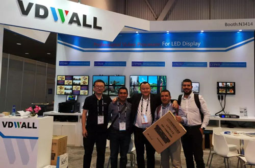 唯奥视讯亮相美国InfoComm展 LVP609 4K处理器样机首日悉数售罄