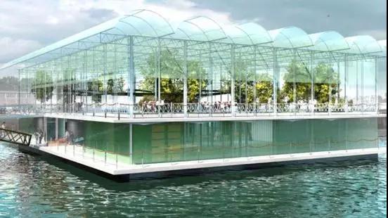 世界首个漂浮农场:机器人挤牛奶 LED灯种植草料 世界首个漂浮农场:机器人挤牛奶 LED灯种植草料