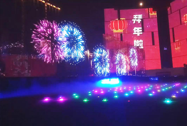 威特姆光电!透明屏精彩助阵西安光影中国年 威特姆光电!透明屏精彩助阵西安光影中国年