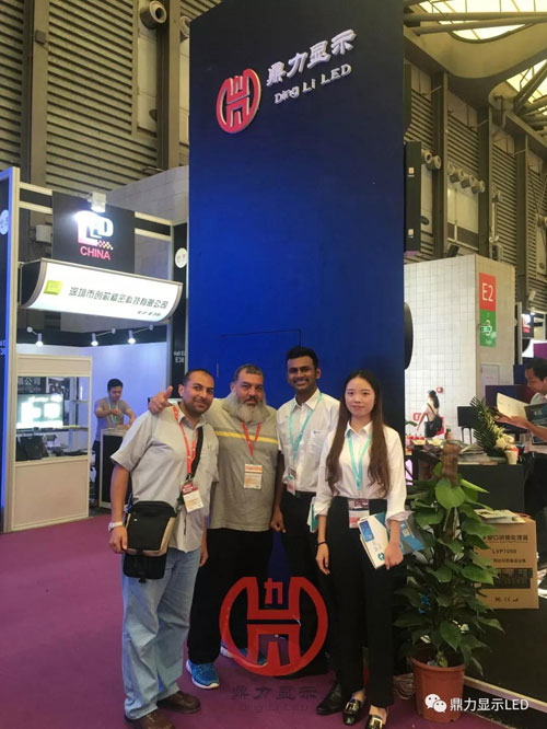 鼎力显示 “三足鼎立，逐鹿世界 ” LED CHINA 2018·上海国际LED展盛会