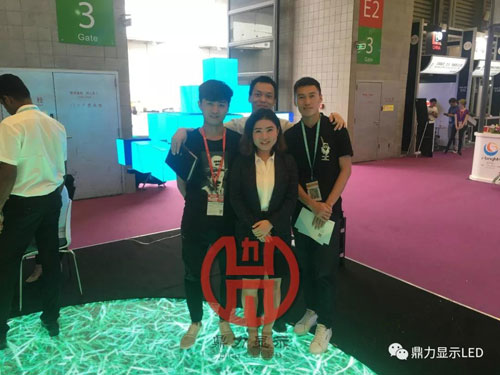 鼎力显示 “三足鼎立，逐鹿世界 ” LED CHINA 2018·上海国际LED展盛会
