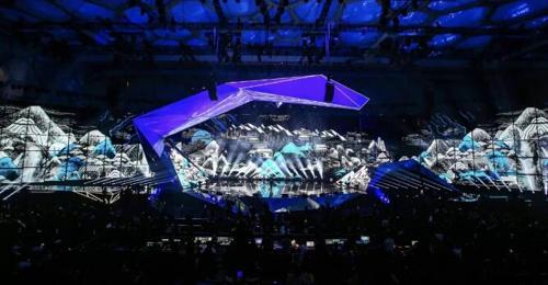 明星也为它打Call!微博之夜舞台有魔性 明星也为它打Call!微博之夜舞台有魔性