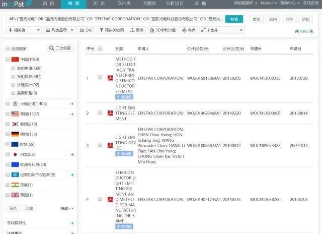 台湾LED芯片巨头晶电再度发动LED灯丝灯专利攻势 控告美V-TAC侵权