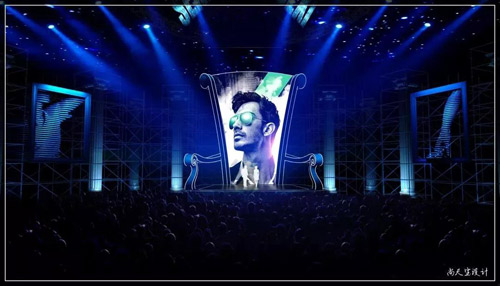 搭配LED显示屏创意运用 这场综艺更skr！