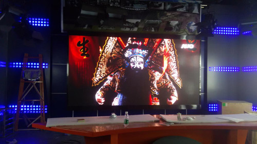 联建光电8K小间距进驻美国知名电视台