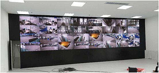 齐普光电C-Pad系列小间距显示屏助力西部大型安防项目