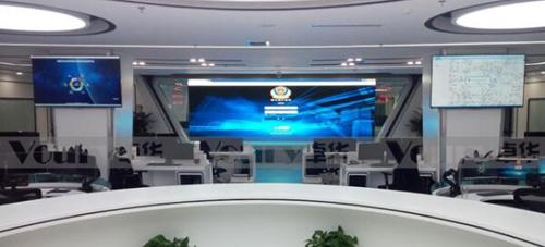 Voury卓华小间距LED屏助指挥控制室 Voury卓华小间距LED屏助指挥控制室