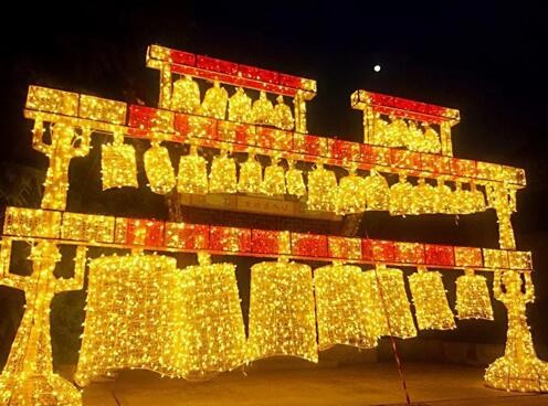 2500万盏LED灯！安徽省第三届徽园灯光秀璀璨上演