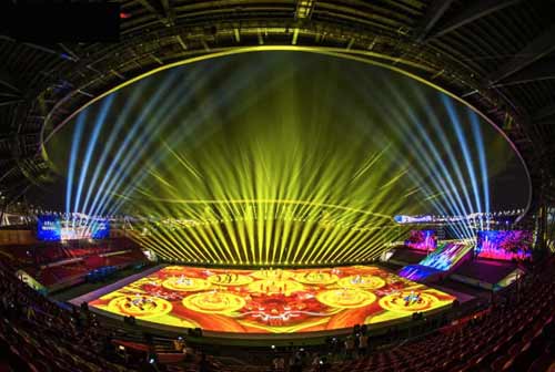 2018年性价比最高的省运会开幕式