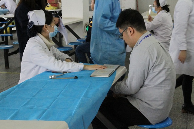 关爱员工·关注健康——公司组织员工健康体检