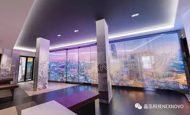 晶泓透明屏移动门解决方案