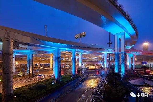 光联南北，夜美静安 | 上海静安南北高架照明设计赏析