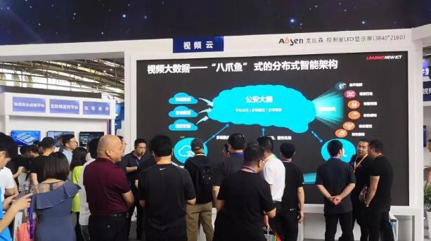 艾比森再度携手华为，共同助力2019数字经济峰会