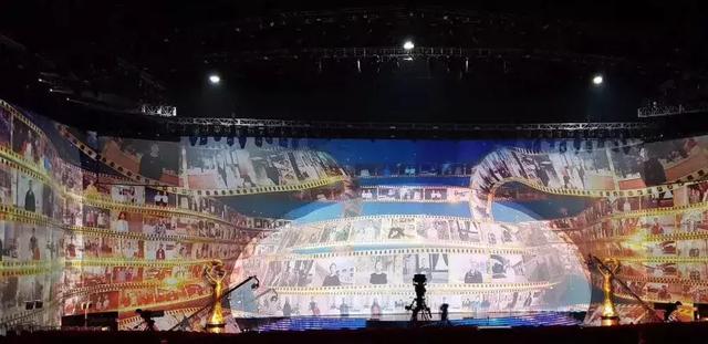 首次使用270°环幕投影 第九届北京国际电影节开幕式有点燃