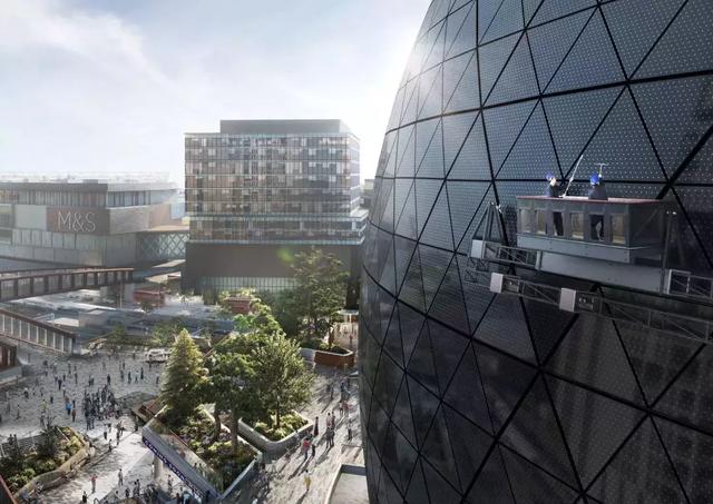 LED的外壳组成的球形建筑 LED的外壳组成的球形建筑