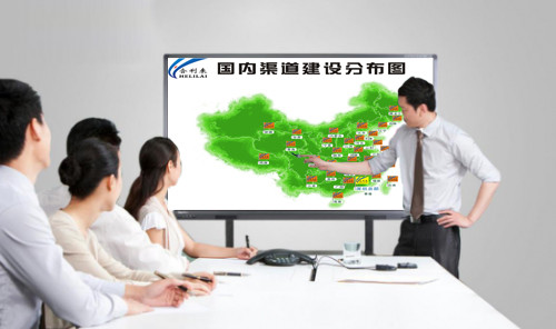 合利来研发行业首创专利产品：高清触摸LED电子白板屏面世