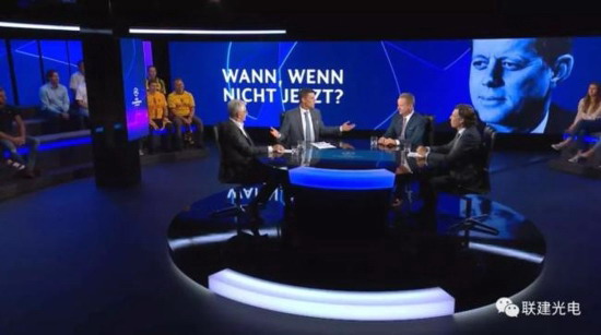 联建光电LED小间距显示系统闪耀瑞士电视台800㎡演播厅 联建光电LED小间距显示系统闪耀瑞士电视台800㎡演播厅