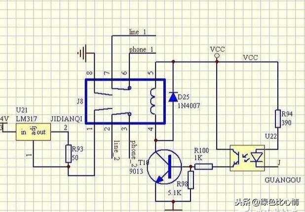 三色发光二极管原理图 LED三色调光的概念