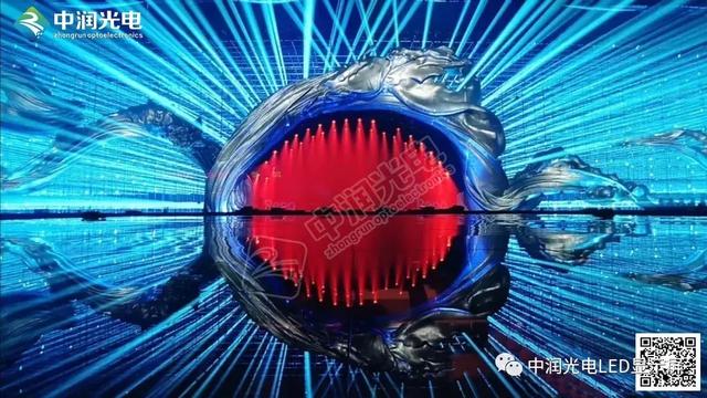 中润光电案例丨重庆—OPPO Reno造乐节，3500平米网格屏为舞台呈现完美效果
