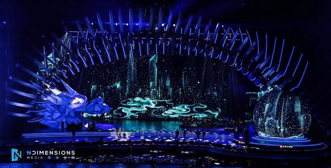 2019四大卫视跨年晚会大PK，LED屏＋黑科技挑起舞美大梁