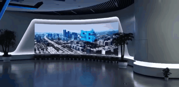 强力巨彩完美点亮中国5G创新园，助力中国5G加速度！