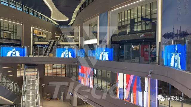 匠心打造 | 铁歌贴膜屏在浦东机场卫星厅大放异彩
